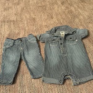 Set of 2 Boys Baby B’gosh size 3 months.